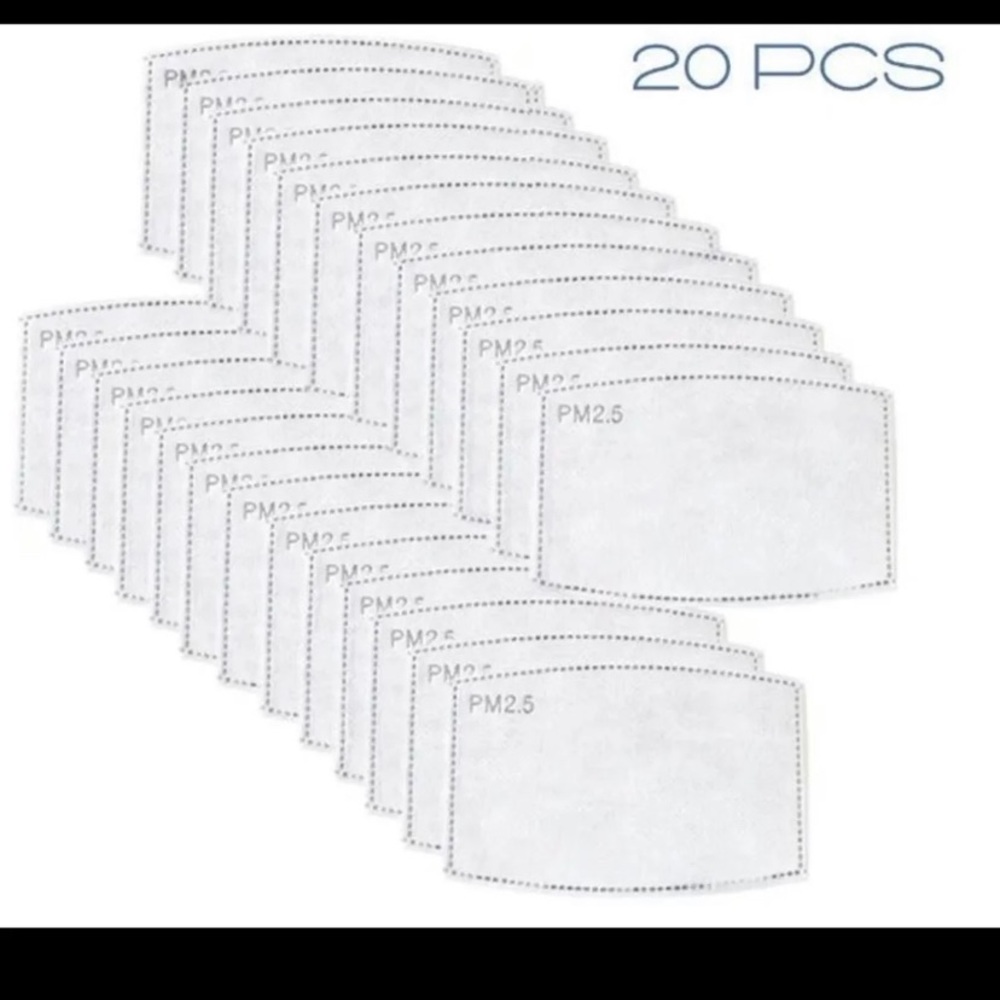 Mask filters 20 pieces